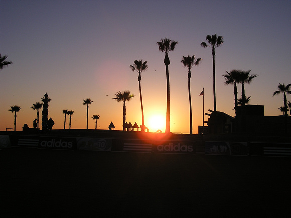 Sunset at Muscle Beach2