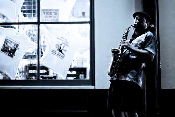 Sax in the street
